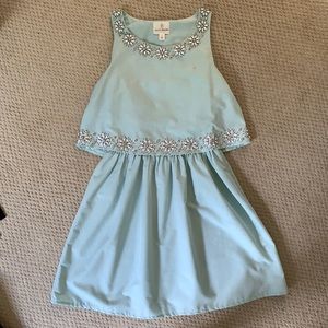JB by Julie Brown mint dress used condition